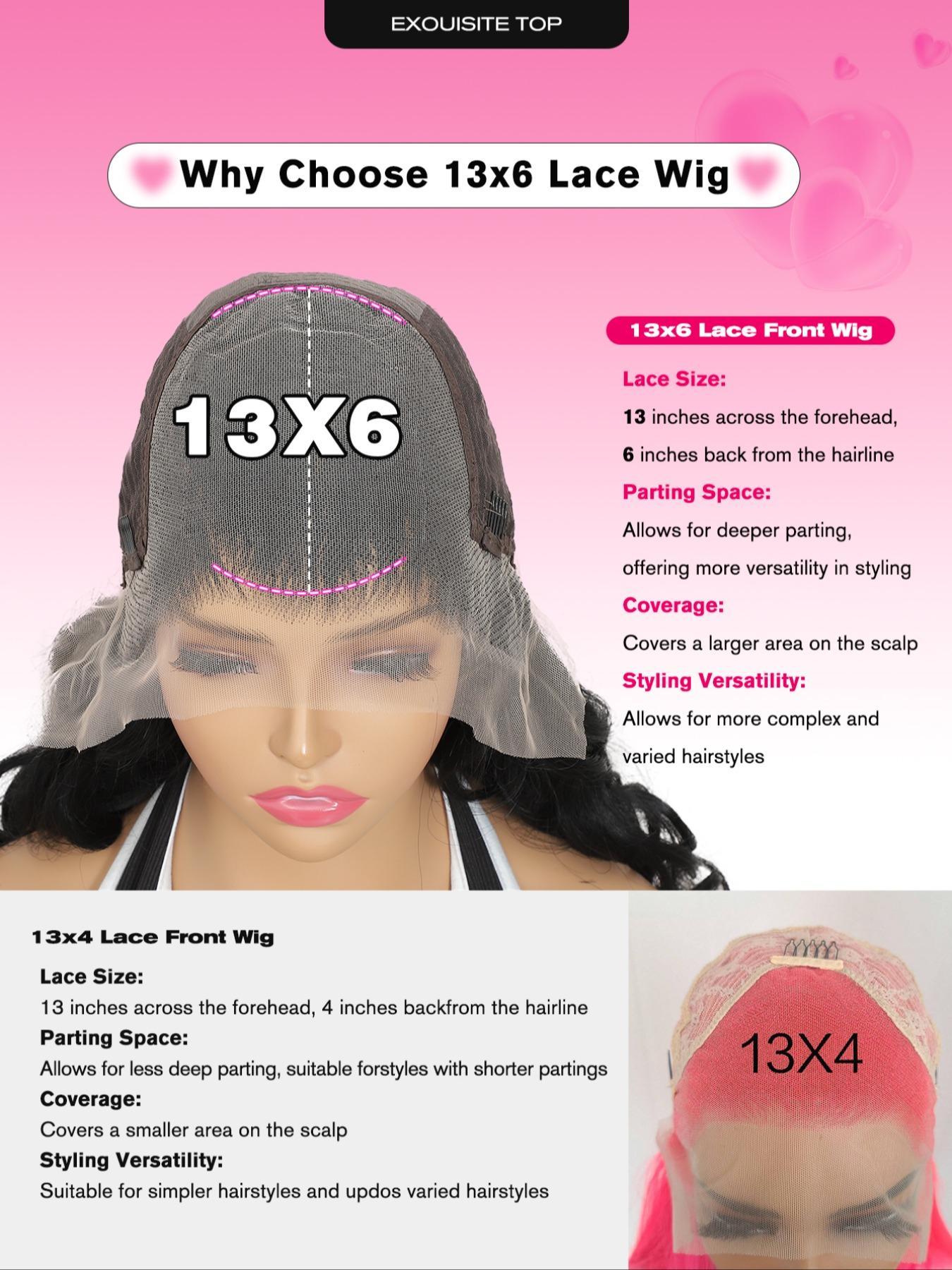 24 Inch Burgundy/Ginger Long Body Wavy Wigs for Women, Gorgeous Fluffy Natural Looking Wigs without Bangs, Synthetic Heat Resistant HD Lace Front Wigs for Party, Daily Use