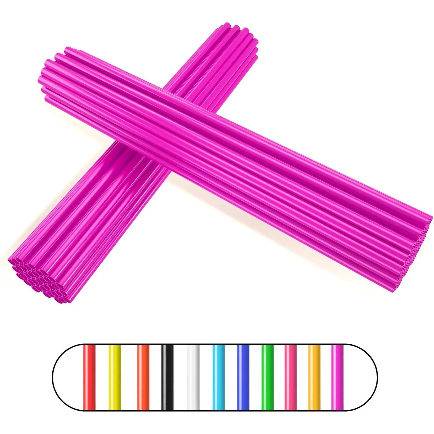 72 PCS Purple Spoke Skins, Trim Wrap Covers for Bikes, Motorcycles, Ebikes, Bicycles - Protective Decorative Motorcycle Accessories for Motocross Pit Dirt Bikes, Bike