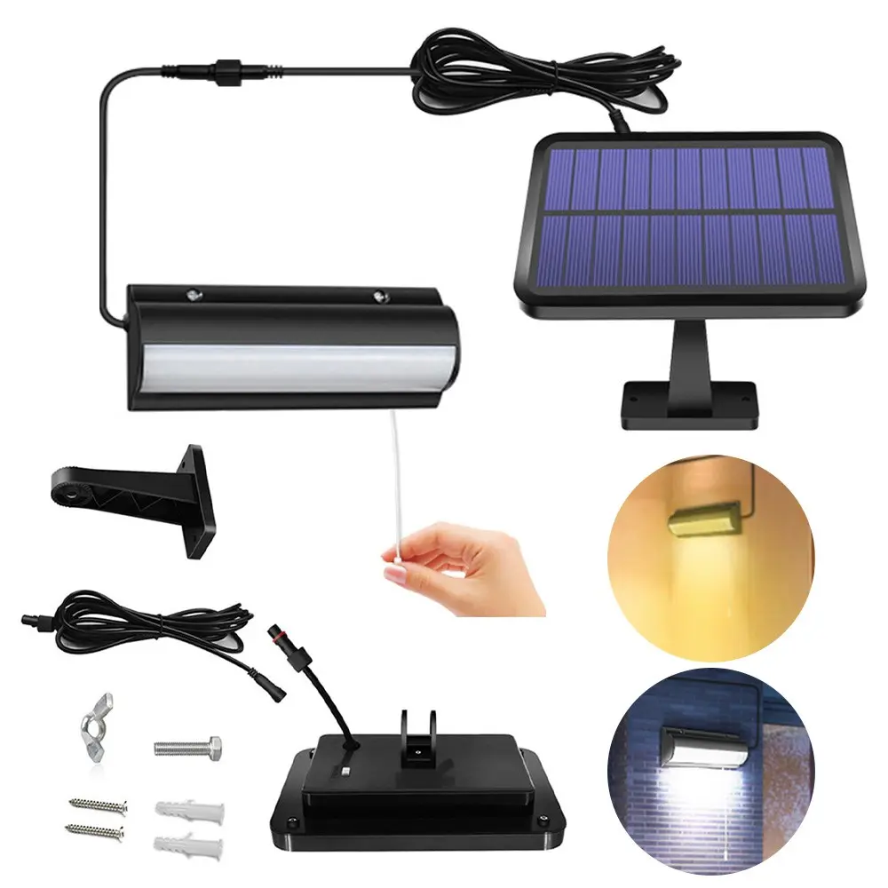 Solar-Powered Hanging Light Set, Motion Sensor Pull Cord Lamp for Garden Pathway Tool Shed, Ideal for Pet House Chicken Coop Indoor Lighting