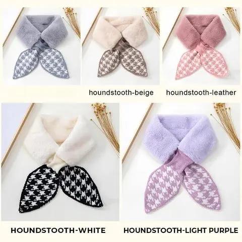 Buy One, Get the Second at Half Price|All-match Thick Plush Scarf Ultra-Soft & Warm with Peach Heart Wavelet Dot Houndstooth Polka Dot & Diamond Grid Patterns for Winter Style and Comfort Buy One, Get the Second at Half Price|All-match Thick Plush Scarf Ultra-Soft & Warm with Peach Heart Wavelet Dot Houndstooth Polka Dot & Diamond Grid Patterns for Winter Style and Comfort
