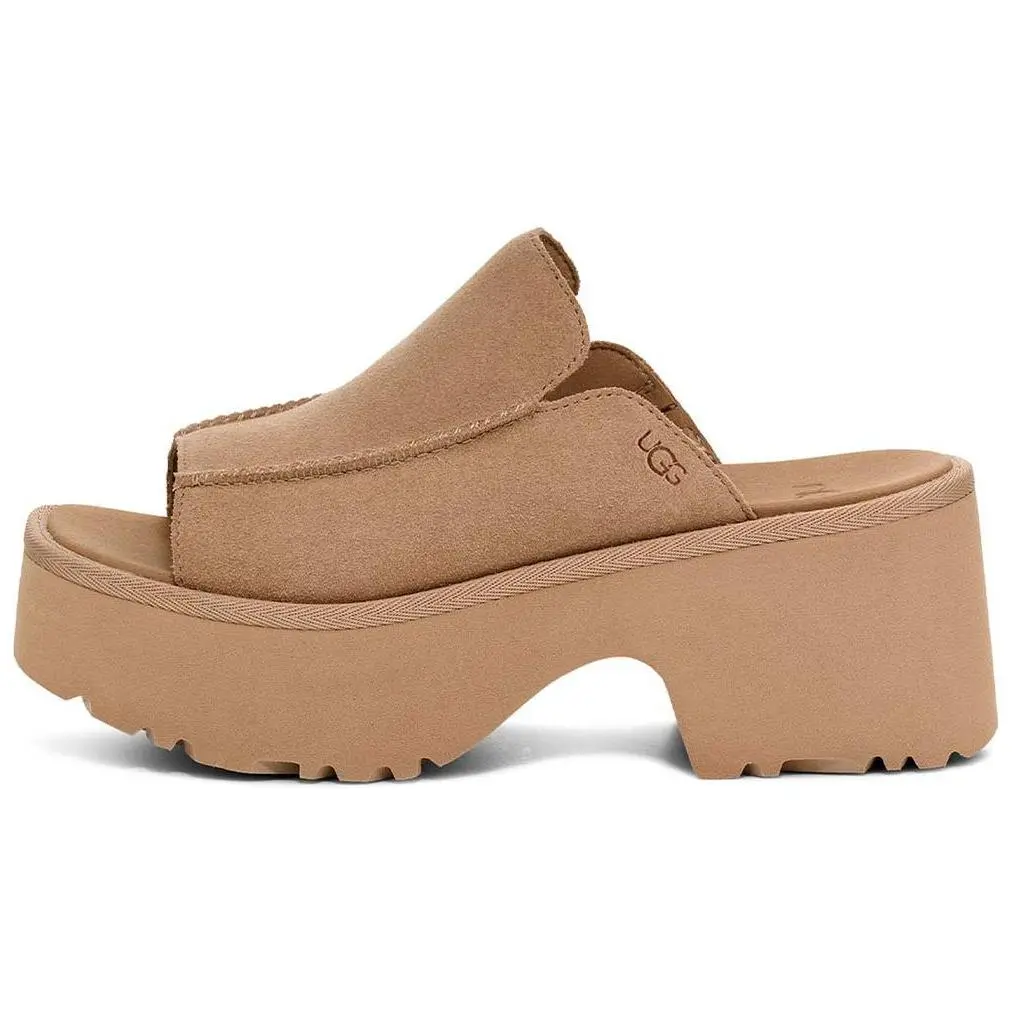 UGG New Heights Slide Simple Style Eva Non-Slip Wear-Resistant Slide Sandals 1167476-CHE