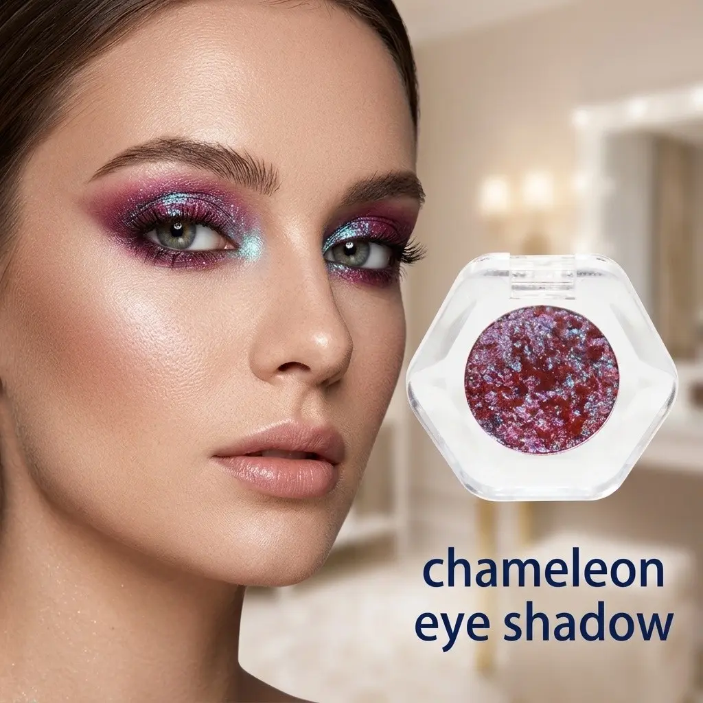 Monochrome Chameleon Eye Shadow, 24-Hour Waterproof & Sweat-Proof, Long-Lasting Makeup, Amazing Eye Colors, Perfect for All-Day Wear