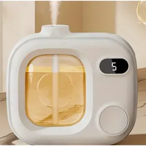 Essential Oil Diffuser - Compact LED Night Light, Cordless & Portable, Ideal for Home, Office, Car & Hotel, Purifies Air & Elevates Your Mood