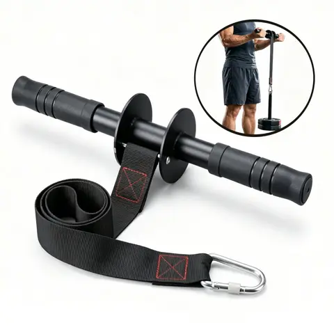 Forearm Exerciser - Portable Home Gym Accessory, 0kg Bar, Resistance Band, Wrist/Arm Strength Grip Strengthener, Iron Lotus Tiger Set, Beginner-Friendly Muscle Trainer for Women, Golfers