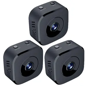 4K Mini Hidden Peephole Security Camera, WiFi Wireless Micro Surveillance Camera for Smart Home, Full Color Night Vision, High Definition, Waterproof, Motion Detection Monitor   wifi security camera   wifi indoor