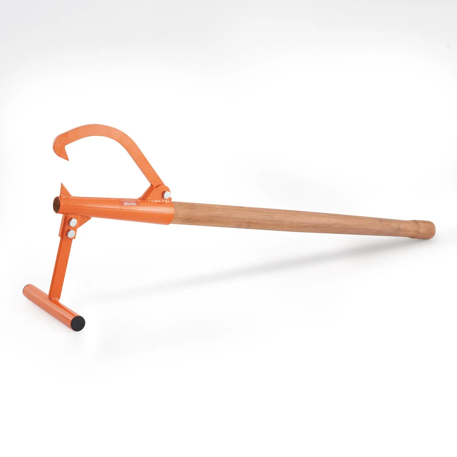 【DealsForYouDays】VEVOR Timberjack, 46.5 in, Heavy Duty Log Lifter with Wooden Handle, Log Roller with Adjustable Cant Hook, Logging Tools Log Jack for Logs Ups to 15" Dia, Timber Jack for Rolling Cutting Lifting Logs