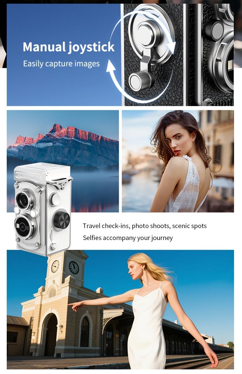 Small Retro Digital Camera | 1080P HD Video Recording, Compatible with Tripods, 1.54-Inch Screen, Does Not Include Memory Card | Perfect for Traveling, Educational Purposes, Daily Recording, Excellent for Young Creators And Fashion Enthusia
