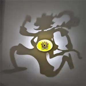 Anime Figure Shadow Wall Lamp Kid Night Light Projector Home Decor Toy Collection Friends Birthday Gift