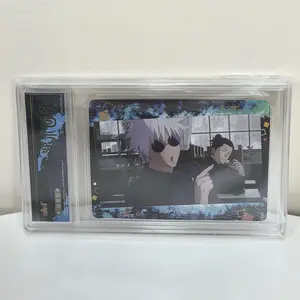 Jujutsu Battle Gojo Shoko Suguru Nobara Classic Anime Collection Card Popular Characters Transparent Card Series Family Toys