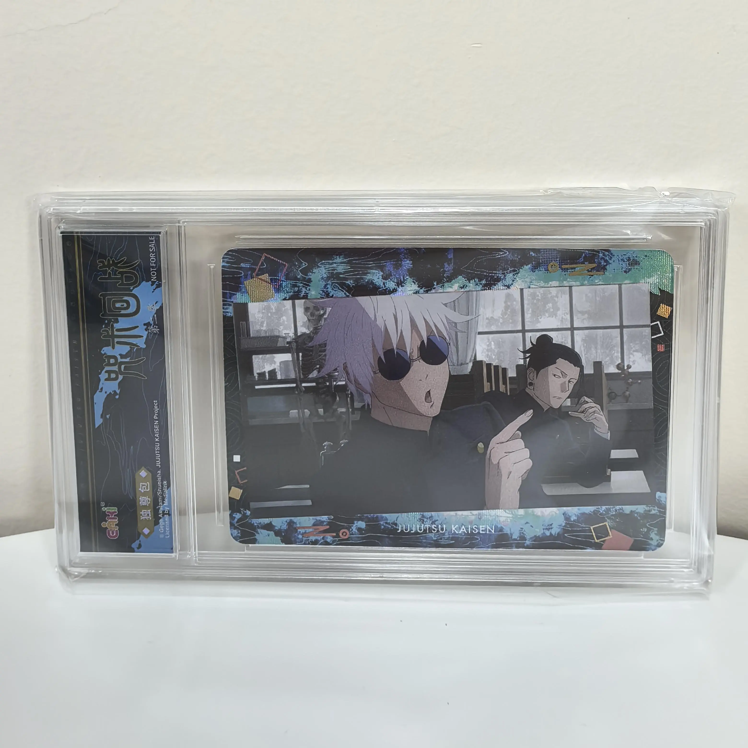 Jujutsu Battle Gojo Shoko Suguru Nobara Classic Anime Collection Card Popular Characters Transparent Card Series Family Toys