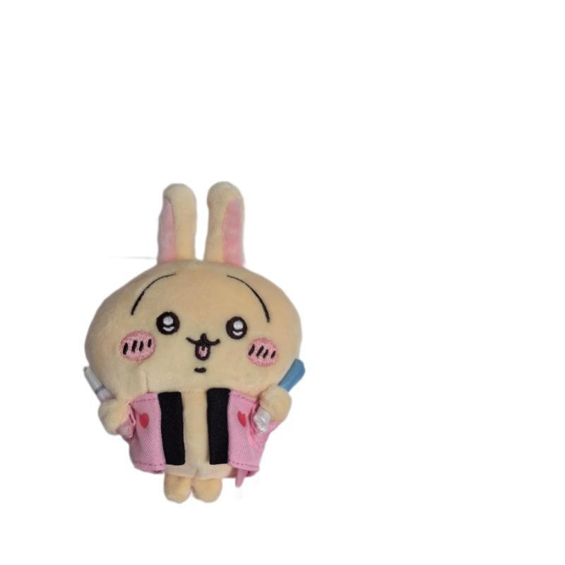 New Chiikawa Plush Doll Big Eyes Peripheral Support Rabbit Usachi Usagi Concert Cute Doll Bag Pendant Back Packaging Decoration