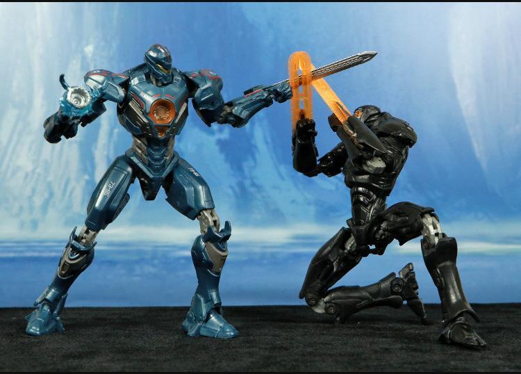 Pacific Rim 2 Gipsy Avenger Action Figures Movable Model Mech Robot Figure Obsidian Fury Saber Athena Collectible Model Toy