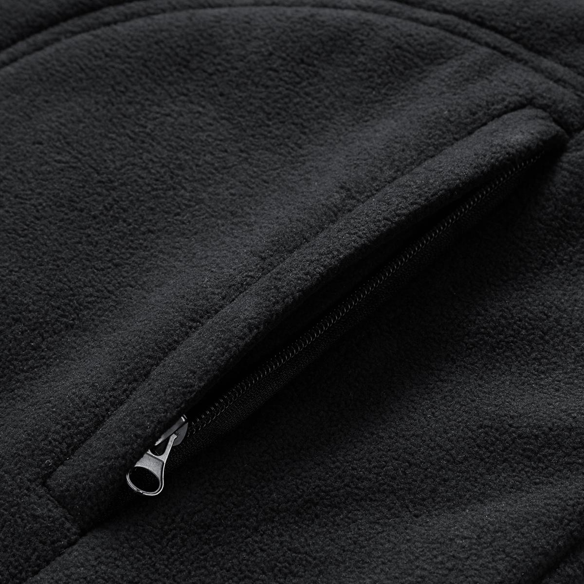 Men's Thermal Fleece Vest Lightweight Warm Winter Jacket, Stand Collar Athletic Sleeveless Vest for Gym, Hiking , Winter Vest, Outdoor Activities, Details, Durable Construction, Fitness Enthusiasts, Hiking Gear, Breathable Fabric, Gym Wear