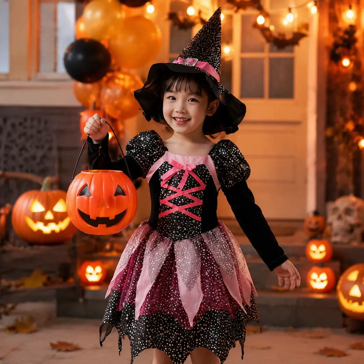2026 New Halloween Witch Cosplay Costume - Magician Sorceress Party Outfit, Gothic Fancy Dress Up Performance Wear for Women