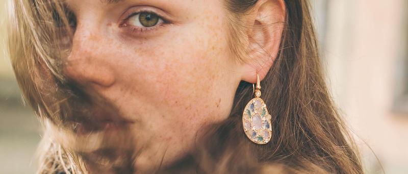 ZELORES 1Pair Sterling Silver Butterfly Hoop Earrings Gold Half Hoop Earrings Small Huggie Hoop Earrings Butterfly Earrings for Women