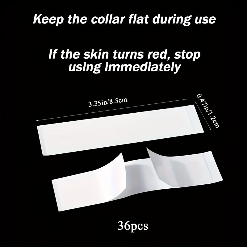 36/72 Pieces Transparent Light Beige Safety Double Sided Adhesive Tape - Strong adhesive without residue, suitable for underwear, bra adjustment and fashion repair, invisible design