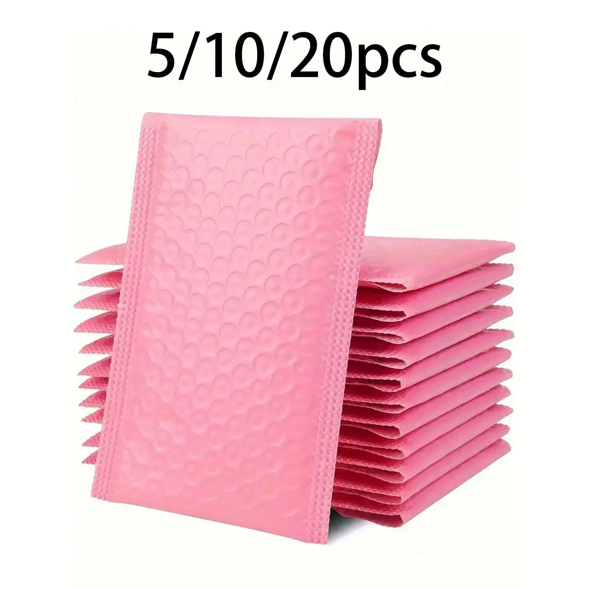 Bubble Envelopes, 4x6 Inches, Padded Polyethylene, Waterproof, Self-Seal, Ideal for Jewelry, Cosmetics, Small Business Shipping, Christmas Packaging