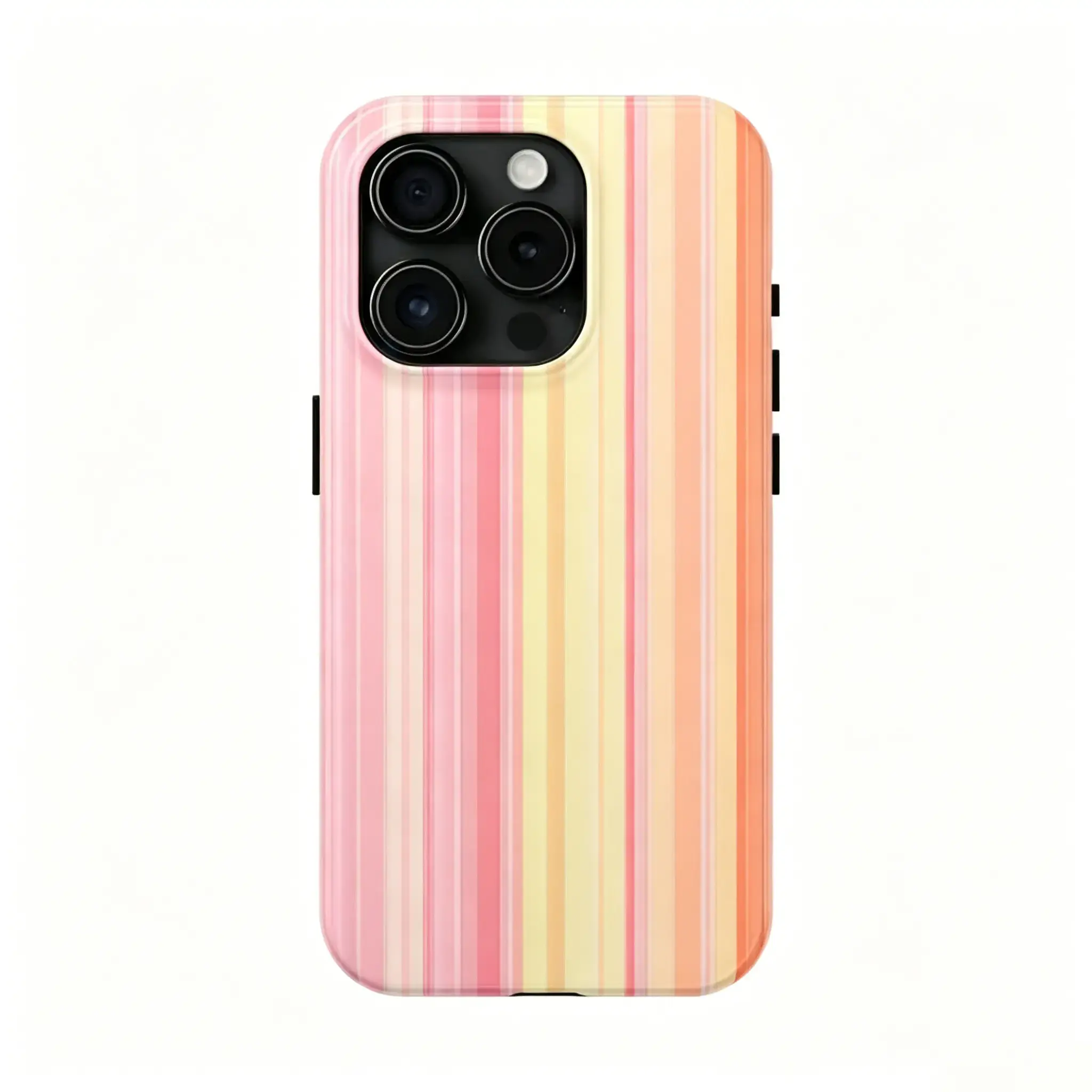 Magnetic Phone Case Soft and Vibrant striped dual-layer protective case, a sturdy and durable two-in-one protective case, suitable for iPhone 17/16/15/14/13/12 ProMax/Plus/Pro Summer phone case, Beach Phone Case, Gift