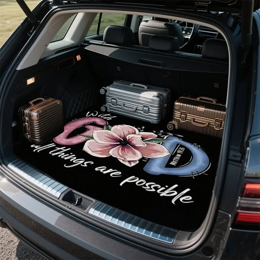 enhances,vehicle,style，universal,car,trunk mat，secure,cargo,storage,Dust-Proof Easy-Clean Car Trunk Mat, Elegant Interior Design, Universal Fit, Enhances Vehicle Style, Perfect Gift, All-Season Use, Car Dust Mats