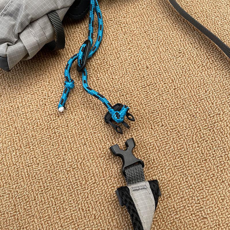 Color-Block Fishing Crossbody Bag Trendy Street Style Shoulder Bag Unisex Outdoor Waterproof Small Bag Multi-Functional Phone Bag