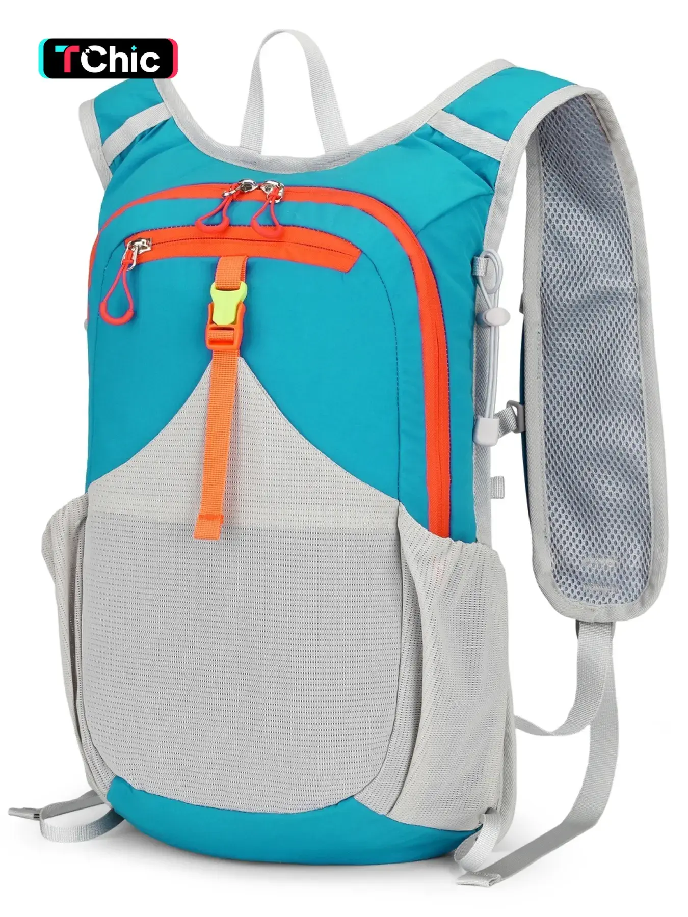 Small Foldable Travel Outdoor Backpack - Ultralight Cycling Running Hiking Daypack, Water Resistant Breathable, Folds into Pocket