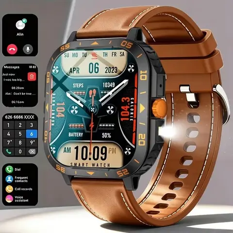 2026 New Upgrade 1.83 Inch HD Smartwatch, Unisex Business Style, Daily Wear, High-Definition Large Screen, Men's & Women's Watch
