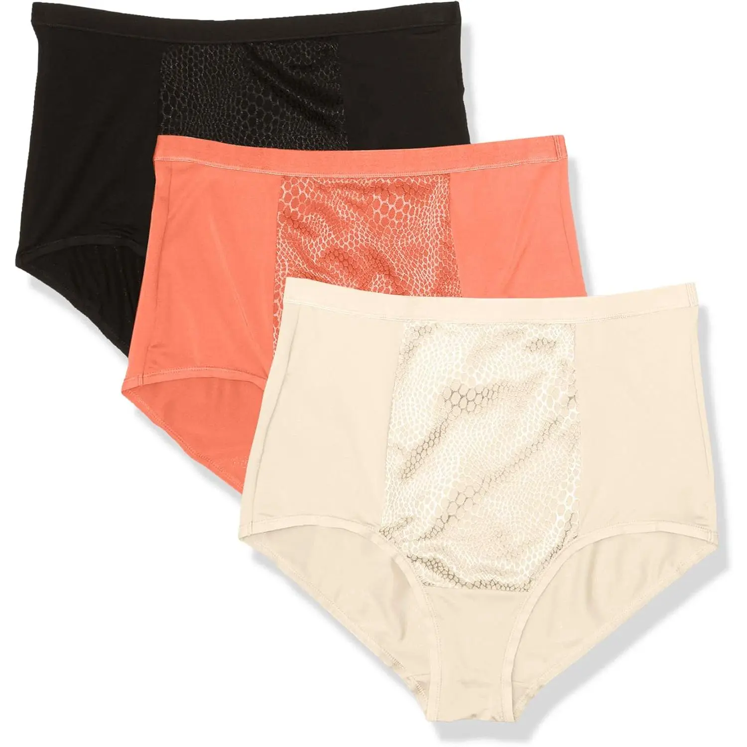 Women's wardrobe Warner's Women's Blissful Benefits By Warner's Tummy Smoothing Brief Panties Multipack