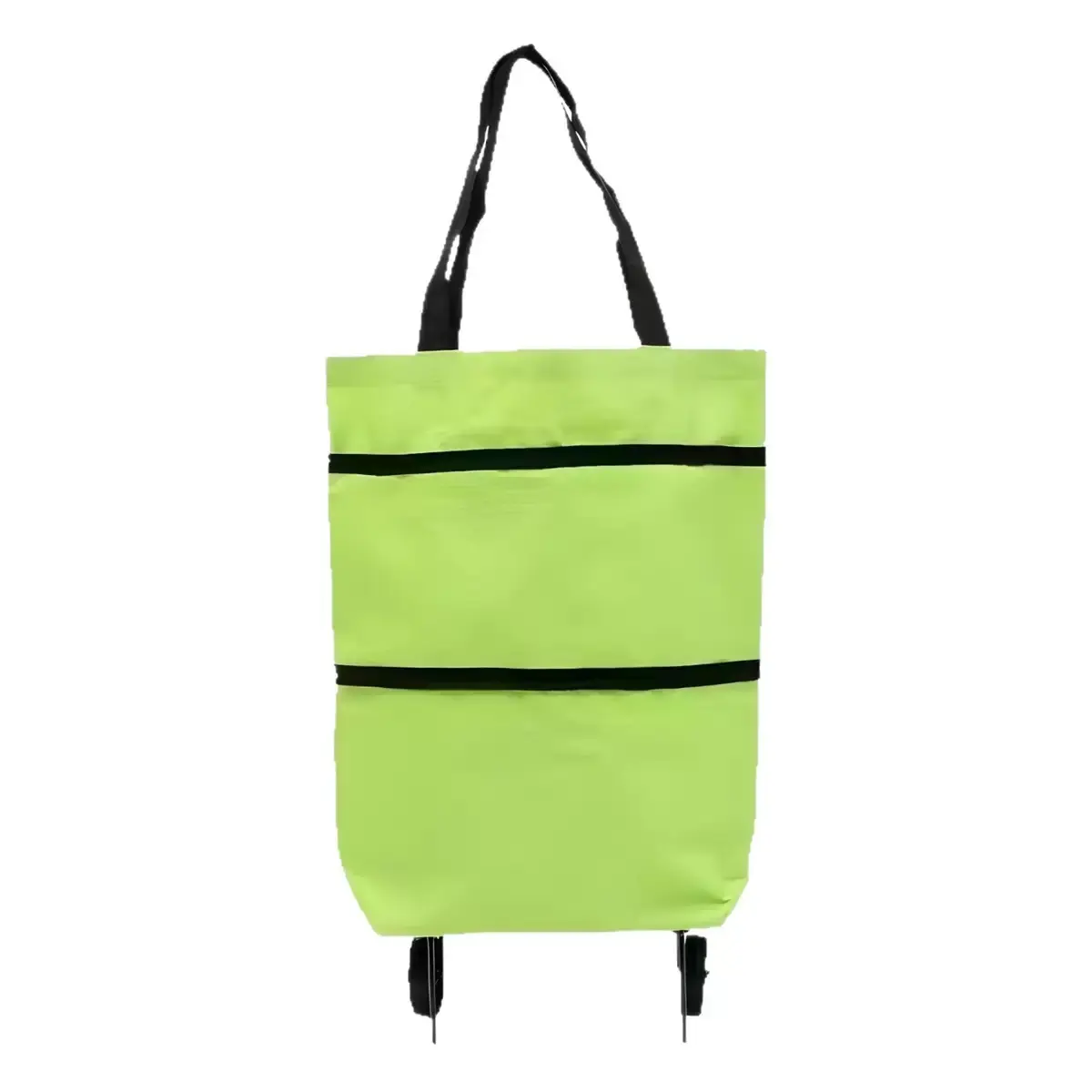 Portable Grocery Shopping Cart Foldable Backpack Style Lightweight Wheelchair Handcart for Home Use