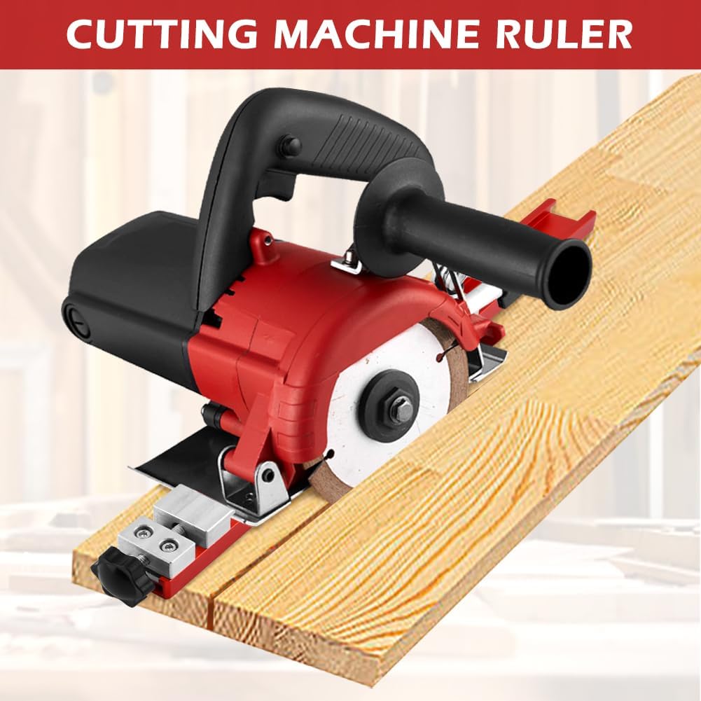 Circular  Guide Rail Fits 12"  Base,  Precision Adjustable  Machine Base Guide for Woodworking, Electric Circular Guid-e Clamp for  and Milling Tasks