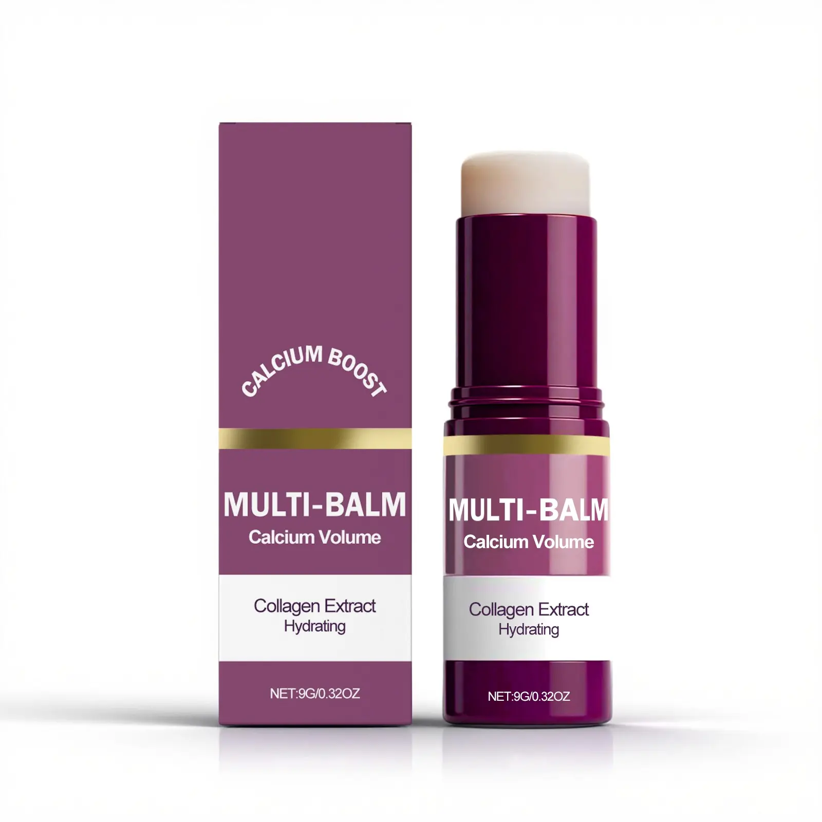 Multi-Purpose Moisturizing Balm, Hydrates Skin and Supports Skin Barrier, Revives and Enhances Elasticity, Helps Smooth Skin, 0.32 oz, for Eye Area, Nasolabial Folds, Forehead, Brightens and Nourishes, for Skin Care, Daily Use, Ideal for All Skin Types.