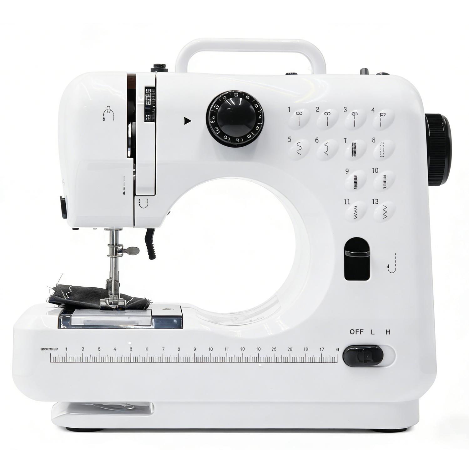 505A Household Sewing Machine Small Mini Portable Overlock Buttonhole Sewing Machine