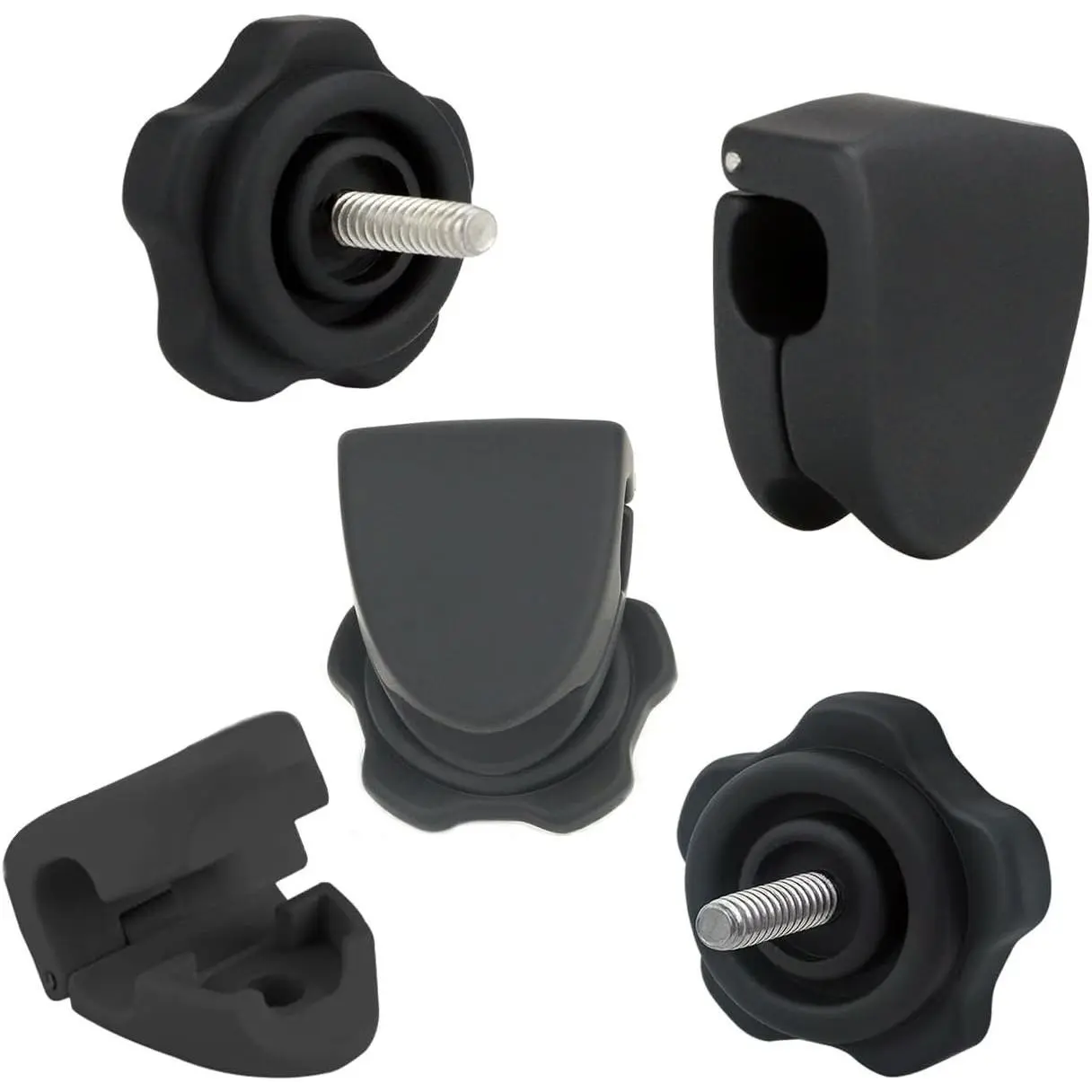 Universal Fit Football Visor Helmet Clips Replacement - 1 PairGift