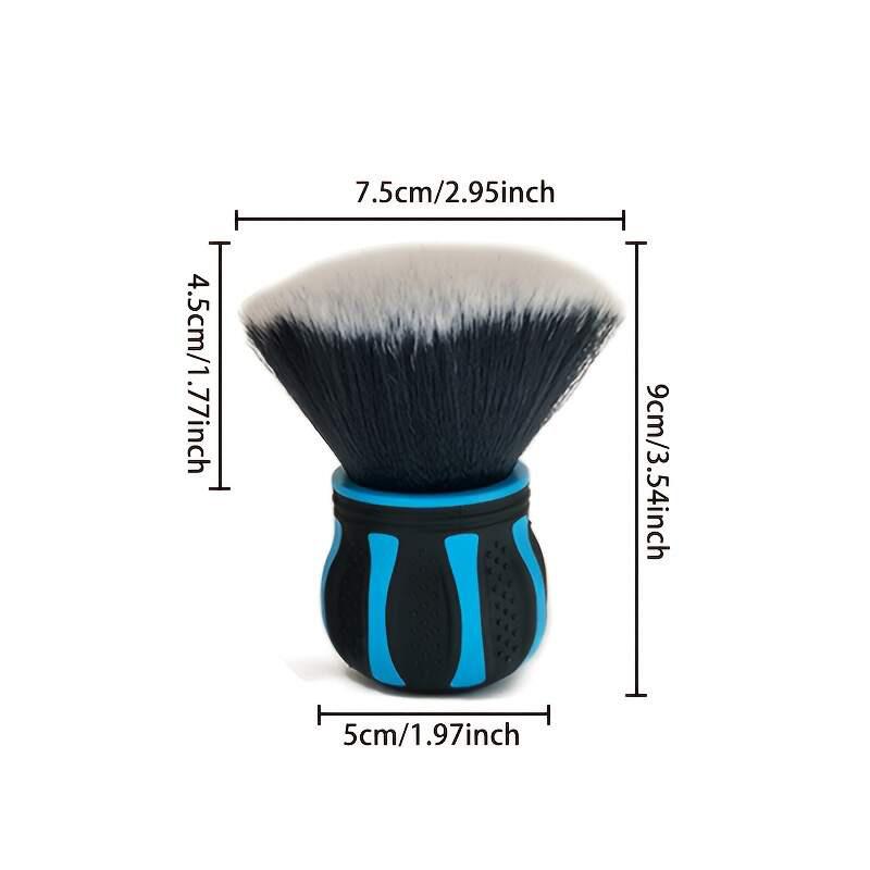 2-Piece Set Car Detail Curve Ball Brush, Suitable for Car Interior, Seats, Tires, Car Air Vent Cleaning Tool, Soft Detail Brush Dust Remover