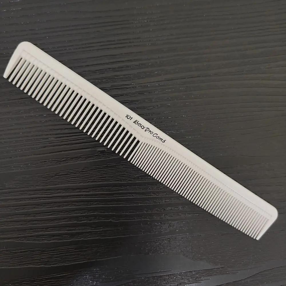 1 Professional Barber Comb |   Wide Tooth, Double-sided Design, Plastic Material, Suitable for Normal Hair Types |   Ideal for Salon and Home Professional Hair Styling