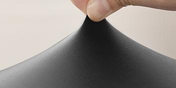 Couch Covers for Sectional Sofa L Shape PU Cushion Slipcover-Elastic RV Chaise Seat Cover Protector Slip Cover for Settee in Living Room(XXL, Black