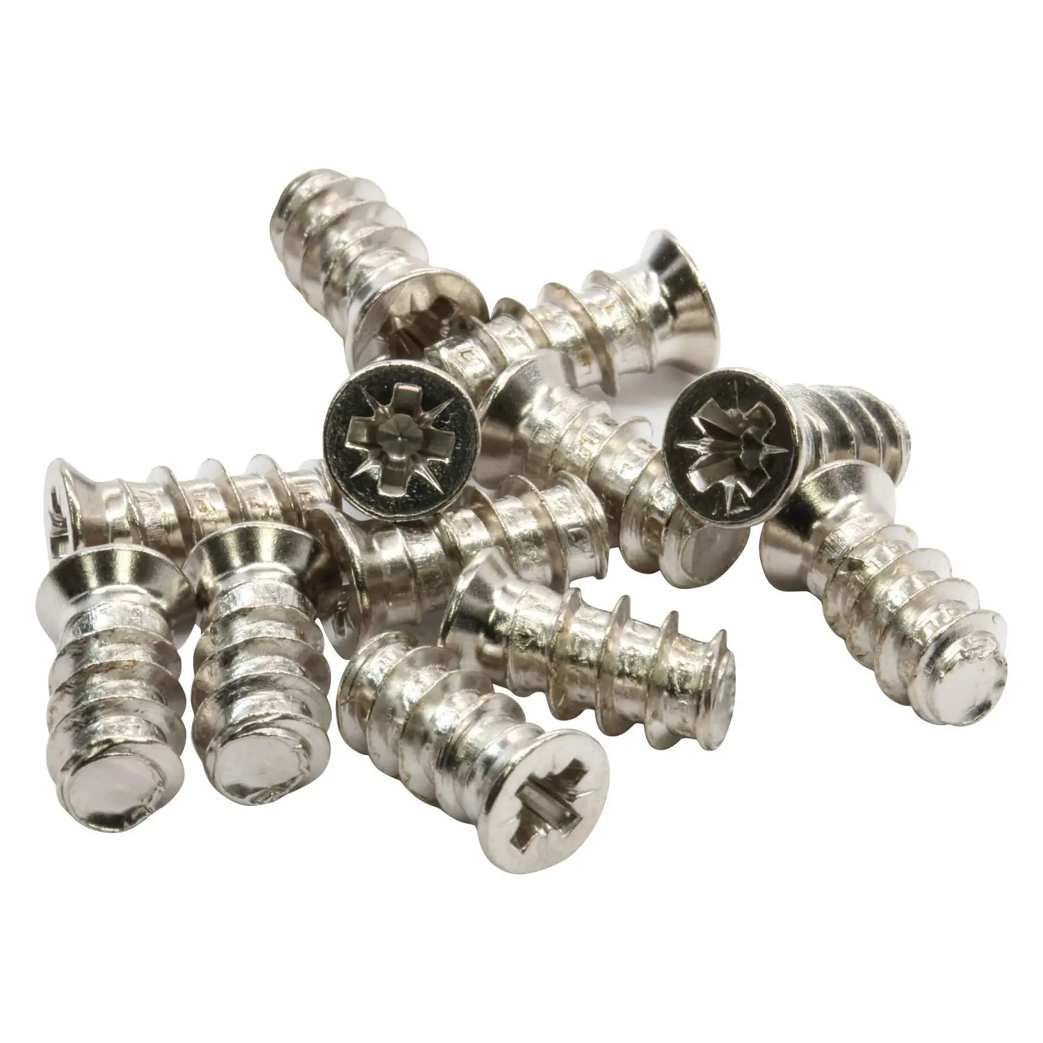 Hardware components#6mm x 13mm (1/ 2inch ) cross-head flat-head European-style screw B-type pointed fastener