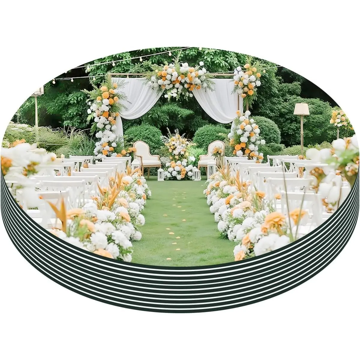 Round Mirror Centerpieces for Tables Decorations, 12PCS 12inch Circle Mirror Centerpieces Mirror Tray Candle Plate Centerpiece for Wedding Party Centerpiece Table Decorations Wall Decor