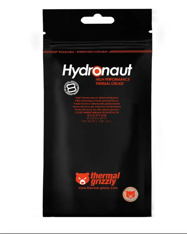 Thermal Grizzly Hydronaut 3.9g Silicon-Free Thermal Paste for Water Cooling