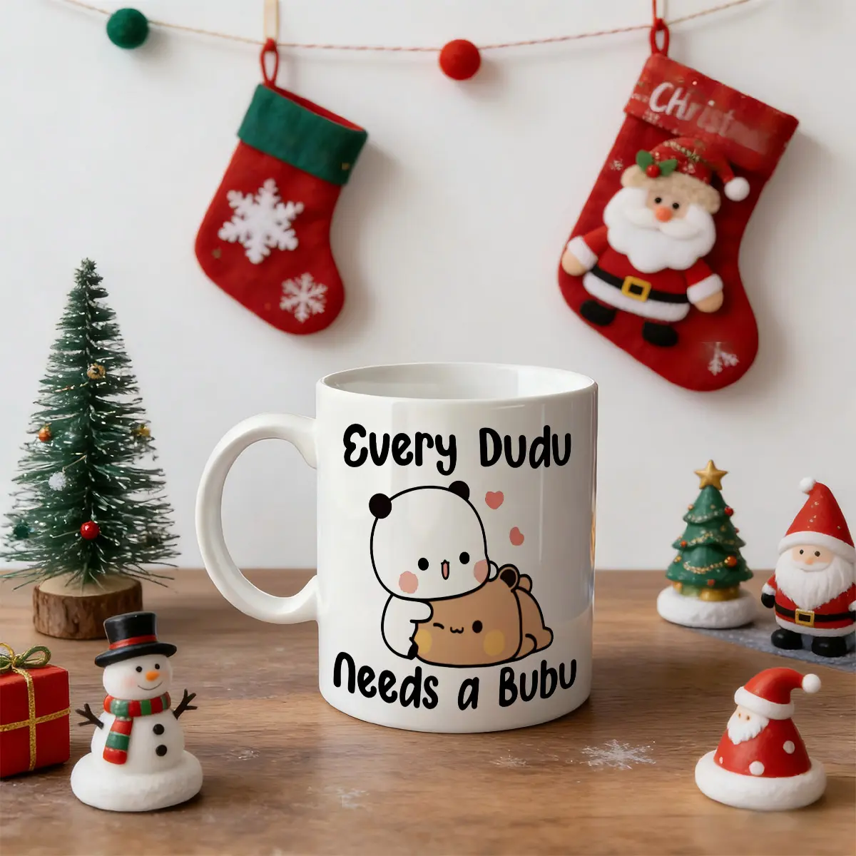 Cute Classic Glossy Printed Panda Bear Ceramic Coffee Mug - Insulated Reusable Drink Cup, Dishwasher-Safe (Not Microwave-Safe), Gift for Kids, Ideal for Coffee, Tea
