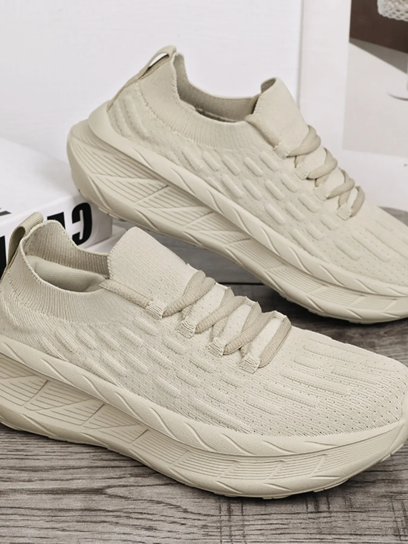 Fashion Couples' Casual Sneakers, All Match Trainers, Breathable Wide Fit Lightweight Soft Sole, Unisex Eva Material, All Seasons Comfort Shoes