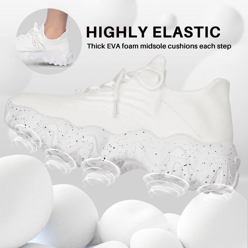 (New)Women's Nurse Shoes Black - Professional Comfort Work Sneakers |     Lightweight Walking Shoes for Women, Non-Slip Yoga Running Shoes |     Yellow App Fashion Sneakers