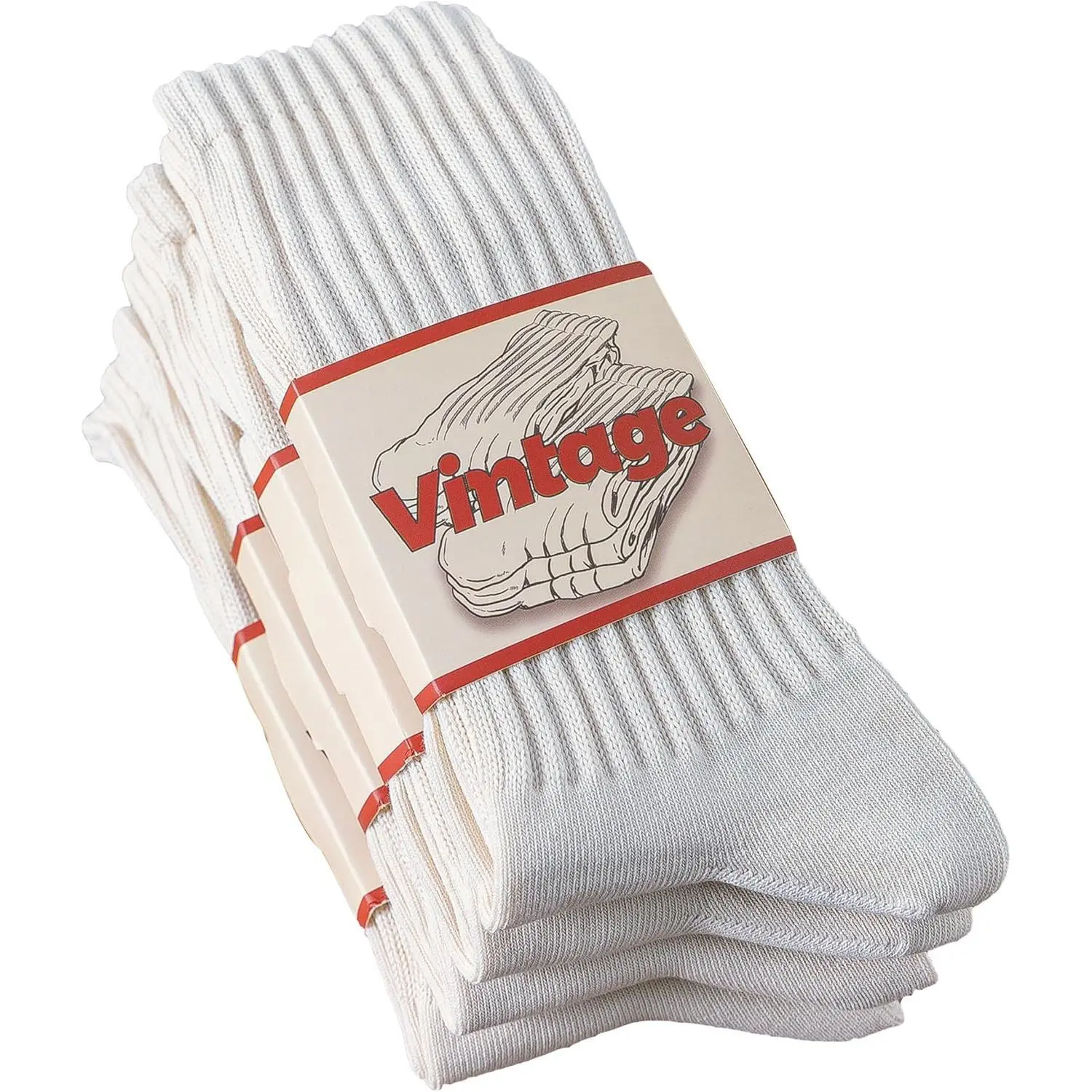 4 Pairs - White1