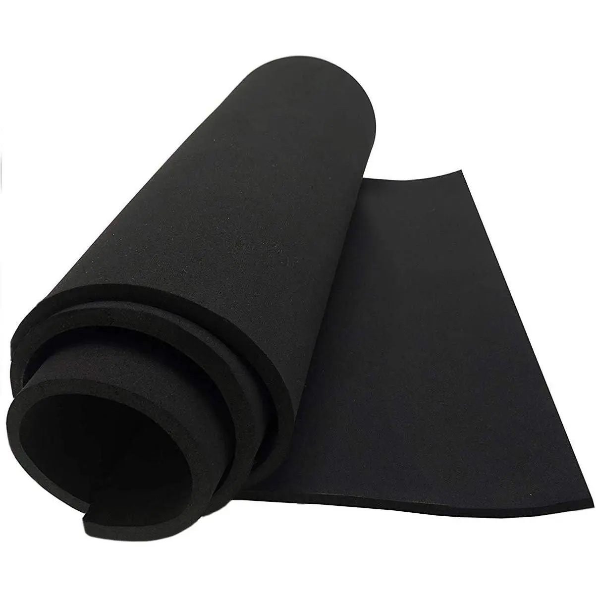 Neoprene Sponge  Rubber Sheet Roll, 15 X 60 Inch X 1/8" Thick,   Padding, DIY Project Sheet - Easy Cut Non-Adhesive Multi-Function Soundproof Rubber