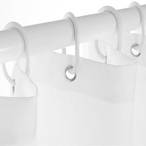 Abstract Blue Shower Curtain for Bathroom Decor 72Wx72H Modern White Grey Striped Aesthetic Minimalist Geometric Simple Neutral Watercolor Painting Fabric Waterproof Polyester 12 Pack Hooks