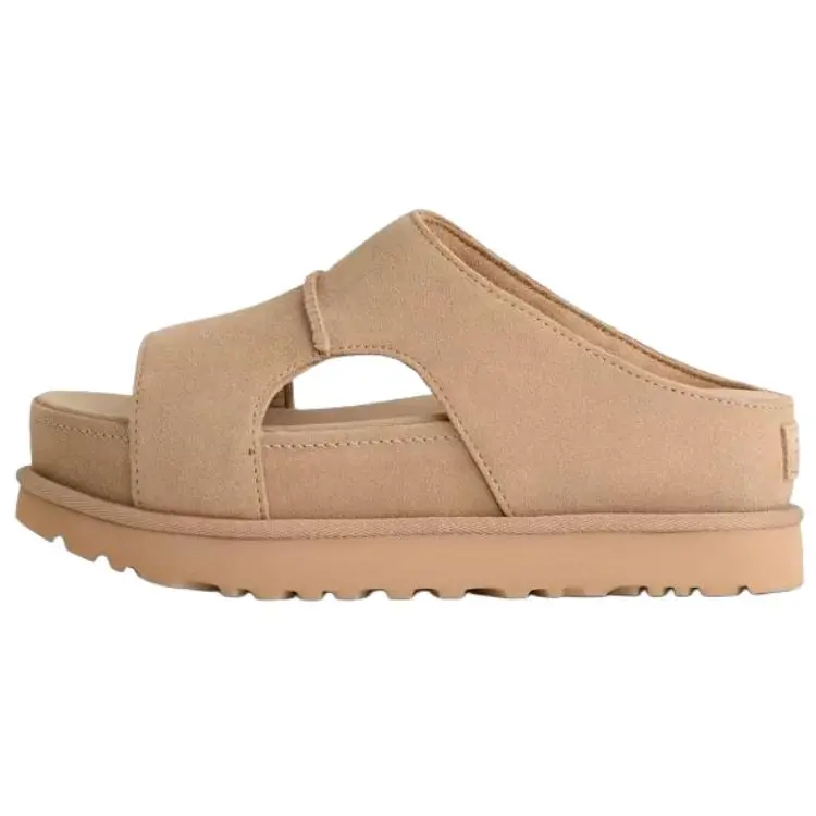 UGG Goldenstar Hi Cutout Slide Simple Comfortable Anti-Rubbing Slide Sandals 1175132-SAN