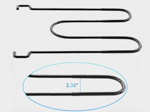 Pots and Pans Organizer for Cabinet 16.61 Height, 8 Tier Pot Organizers Rack with 3 DIY Methods, Adjustable Pan Organizer under Cabinet Kitchen Organization and Storage