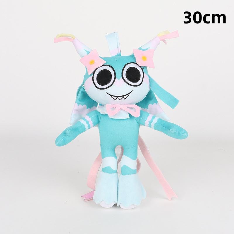 Dandy's World Game Role Pebble Dog Plush Toy Kawaii Cartoon Star-Time Pebble Pretty Present Coal Stuffed Pillow Toy Kids Gifts