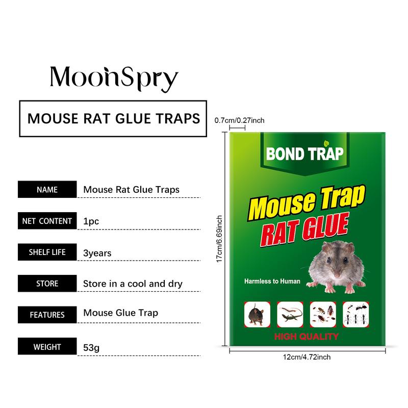 AMZ Household Sticky Mouse Trap The Sticky Mouse Trap Has High Viscosity And Adheres Immediately Upon Touch. It Is A Household Warehouse Mouse Trap And A Foldable Mouse Trap