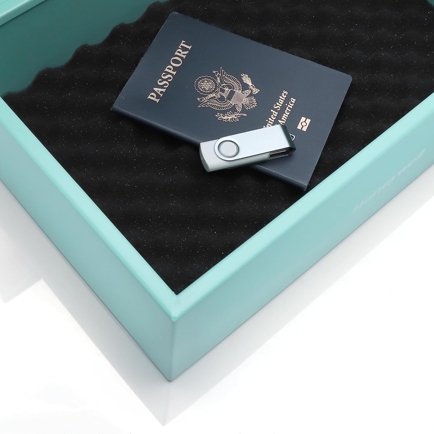 Safes & Door Locks - Small Safe Box for  - Fire Resistant Documents Lock Box with  - Steel  with Key Lock for Personal Items, ,  - 0.17 Cubic  - Teal - 6124TL