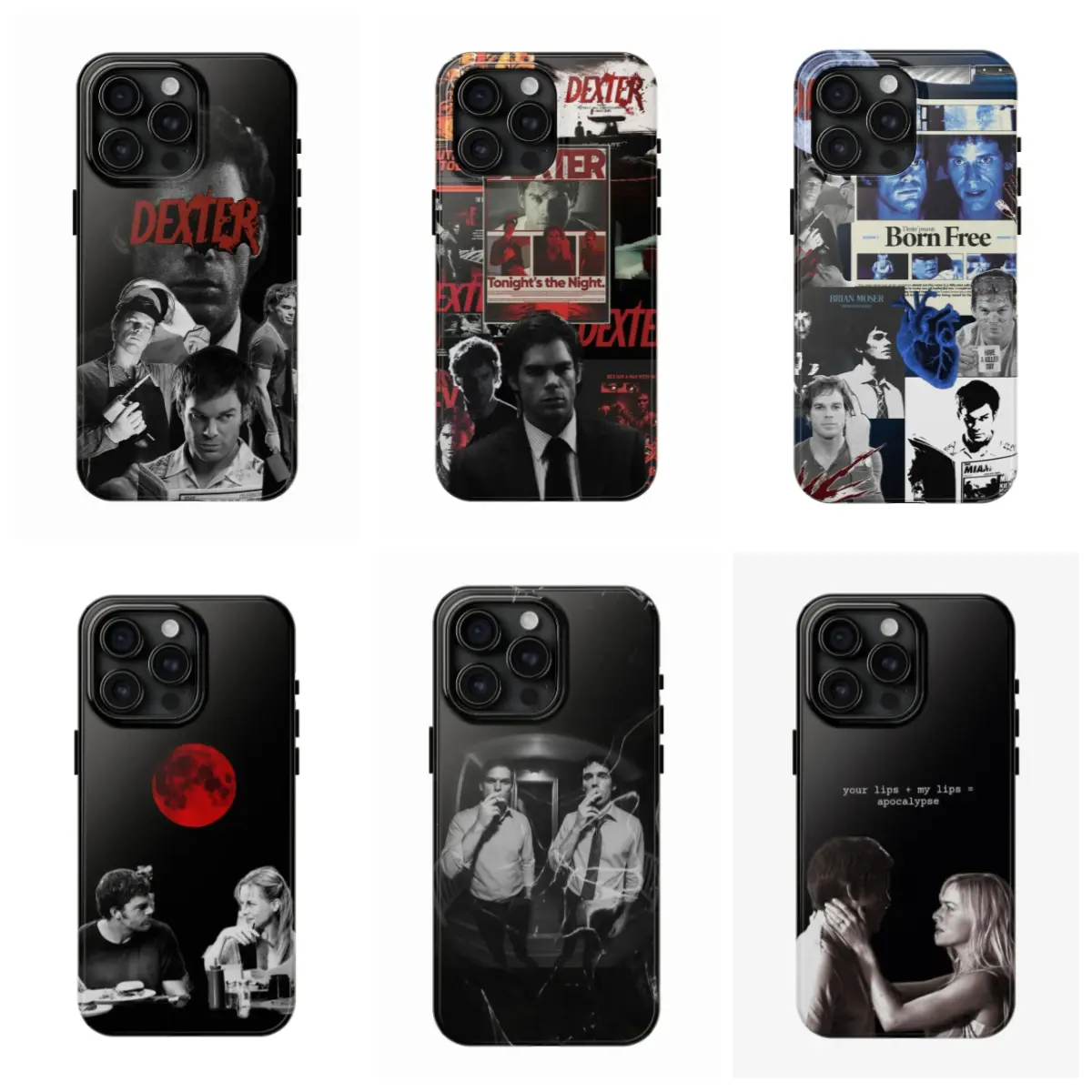 Classic TV Dexter Morgan Aesthetic Cool Fashion Phone Case For iPhone 17 16 15 14 13 12 11 Pro Max Plus Air Gift Fall Protection